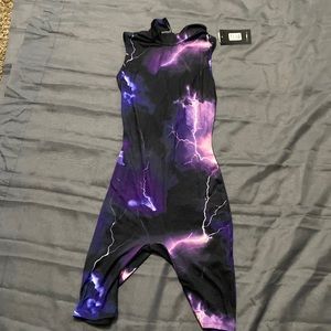 Stretchy one piece jumper… small